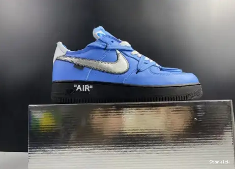 AIR 1 CK0866-401 UNIVERSITY x O-W BLUE FORCE LOW 0705